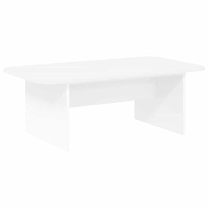 Coffee Table White 93 x 53 x 33 cm Engineered Wood