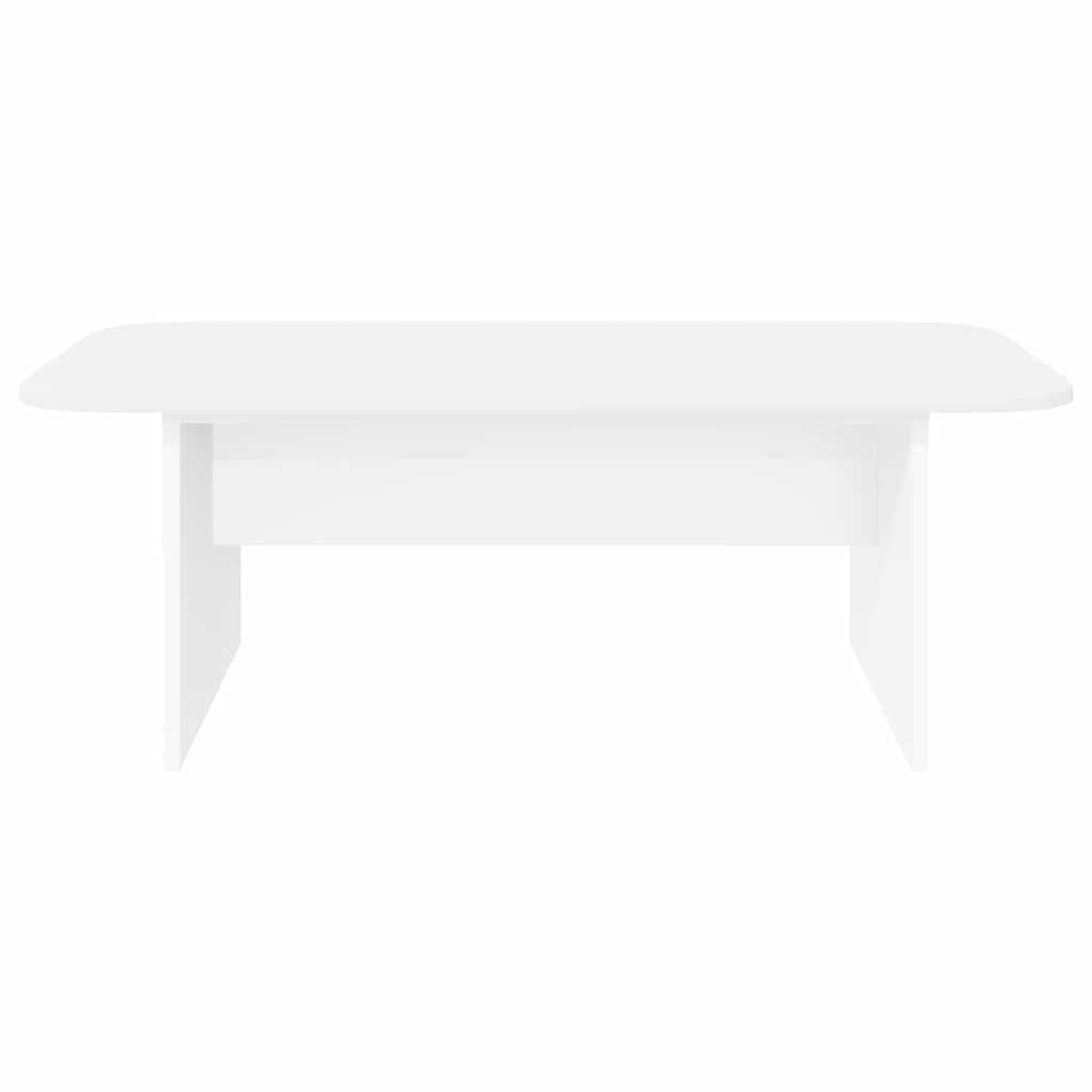 Coffee Table White 93 x 53 x 33 cm Engineered Wood