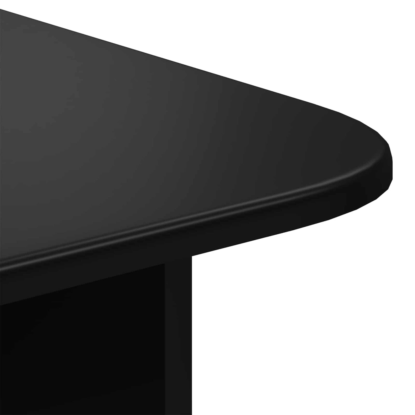 Coffee Table Black 93 x 53 x 33 cm Engineered Wood