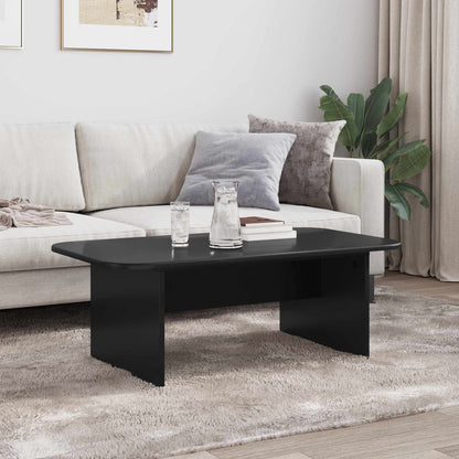 Coffee Table Black 93 x 53 x 33 cm Engineered Wood