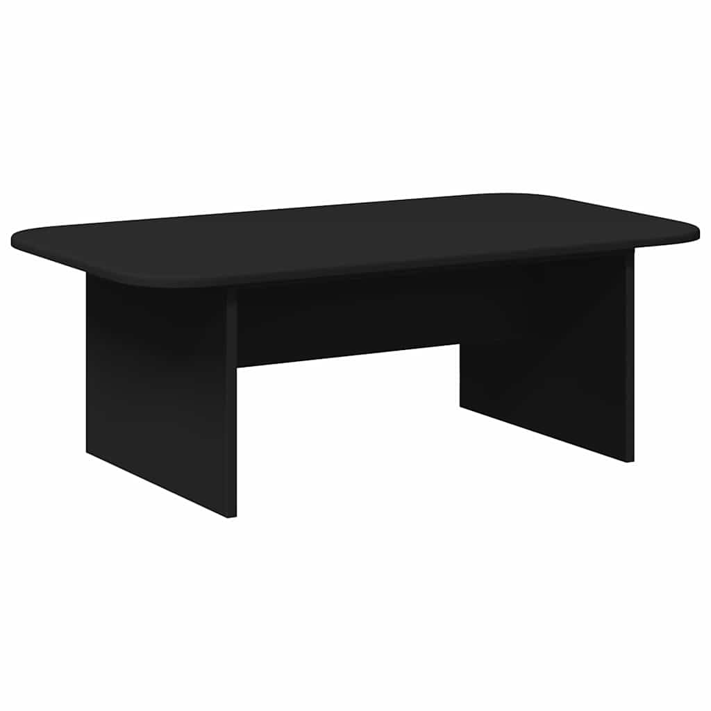 Coffee Table Black 93 x 53 x 33 cm Engineered Wood