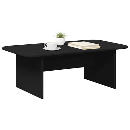 Coffee Table Black 93 x 53 x 33 cm Engineered Wood