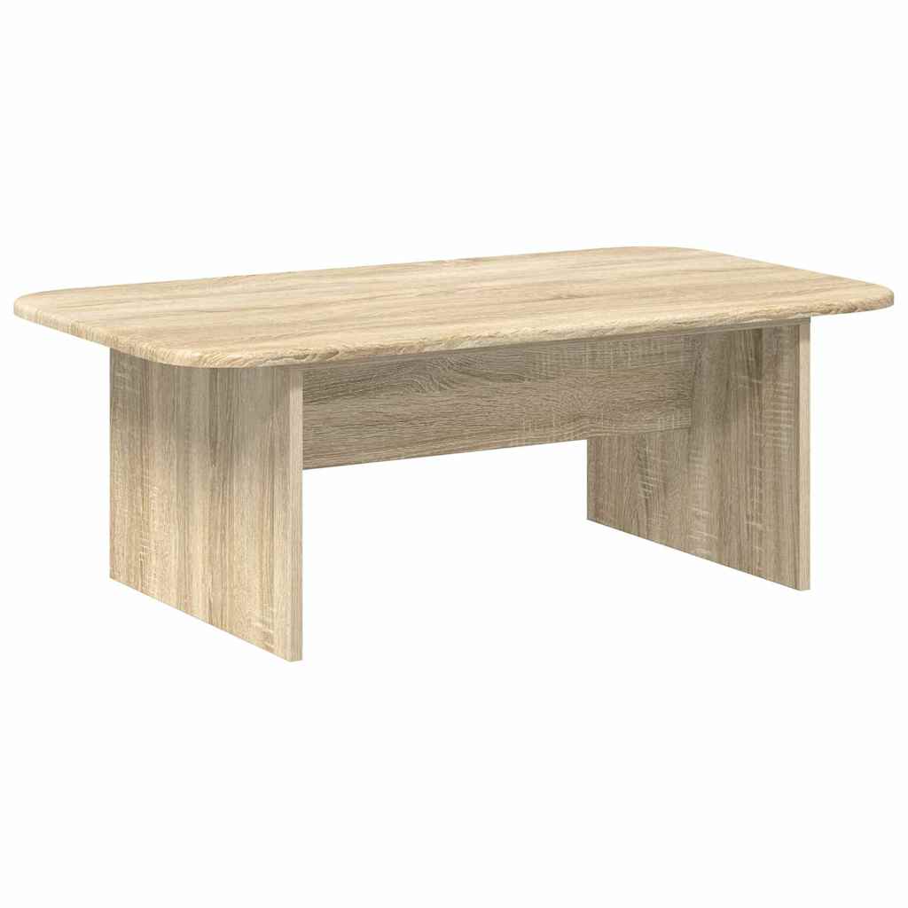 Coffee Table Sonoma Oak 93 x 53 x 33 cm Engineered Wood