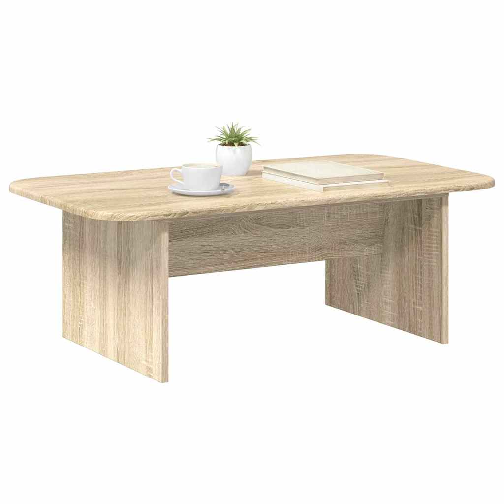 Coffee Table Sonoma Oak 93 x 53 x 33 cm Engineered Wood