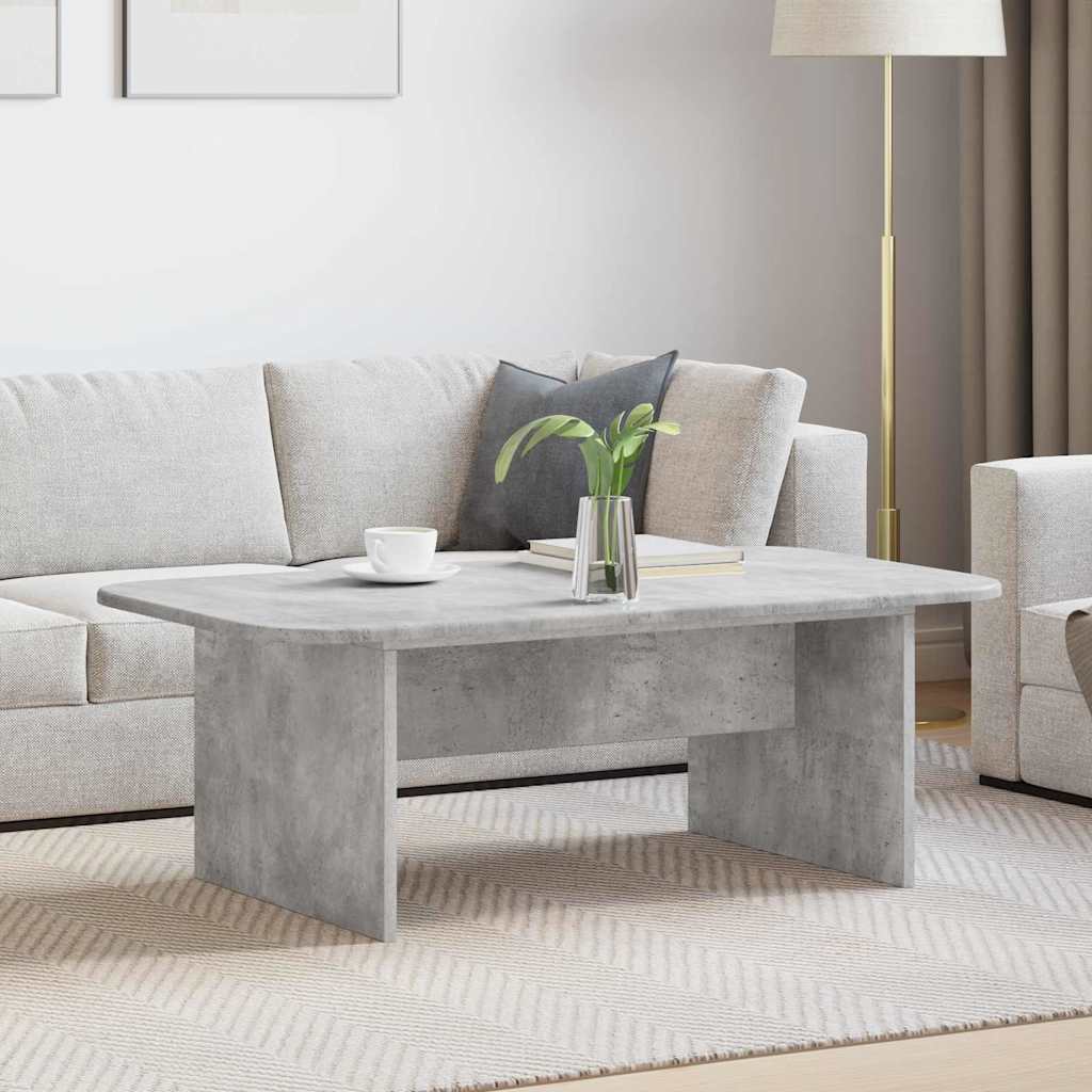 Coffee Table Concrete Grey 93 x 53 x 33 cm Engineered Wood