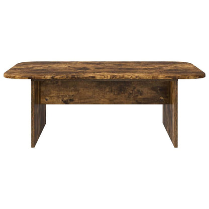 Coffee Table Smoked Oak 93 x 53 x 33 cm Engineered Wood