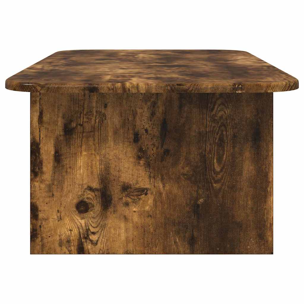 Coffee Table Smoked Oak 93 x 53 x 33 cm Engineered Wood