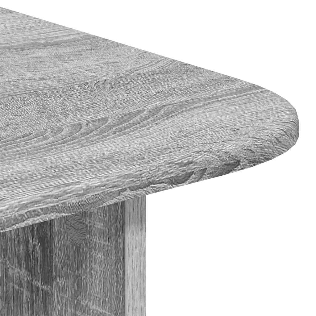 Coffee Table Grey Sonoma 93 x 53 x 33 cm Engineered Wood
