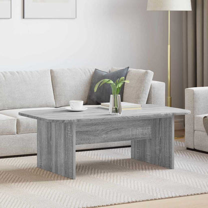 Coffee Table Grey Sonoma 93 x 53 x 33 cm Engineered Wood