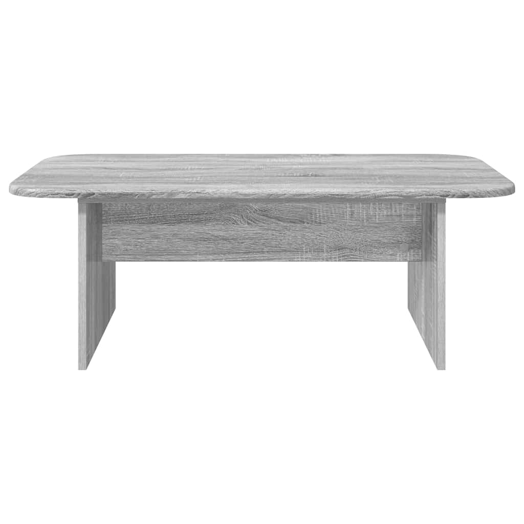 Coffee Table Grey Sonoma 93 x 53 x 33 cm Engineered Wood