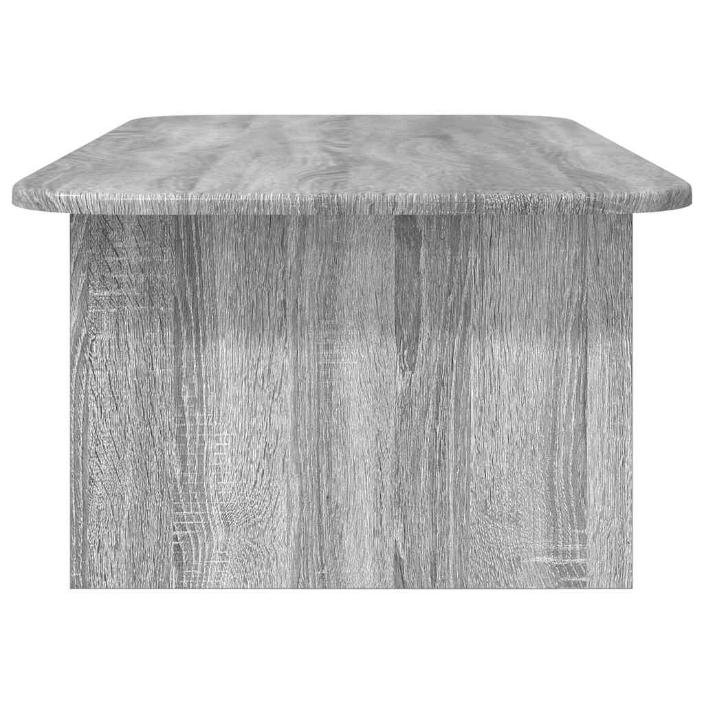 Coffee Table Grey Sonoma 93 x 53 x 33 cm Engineered Wood