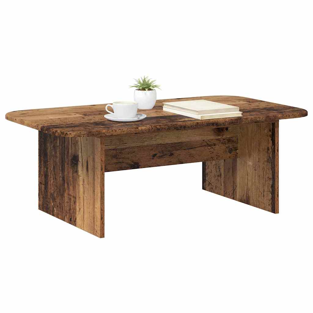 Coffee Table Old Wood 93 x 53 x 33 cm Engineered Wood