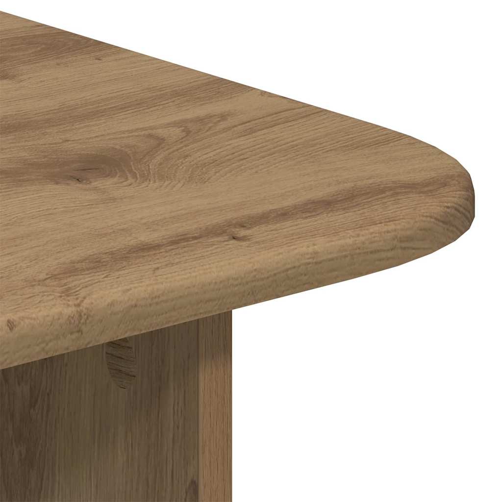 Coffee Table Artisan Oak 93 x 53 x 33 cm Engineered Wood