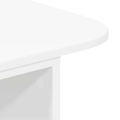 Console Table White 93 x 40 x 75 cm Engineered Wood