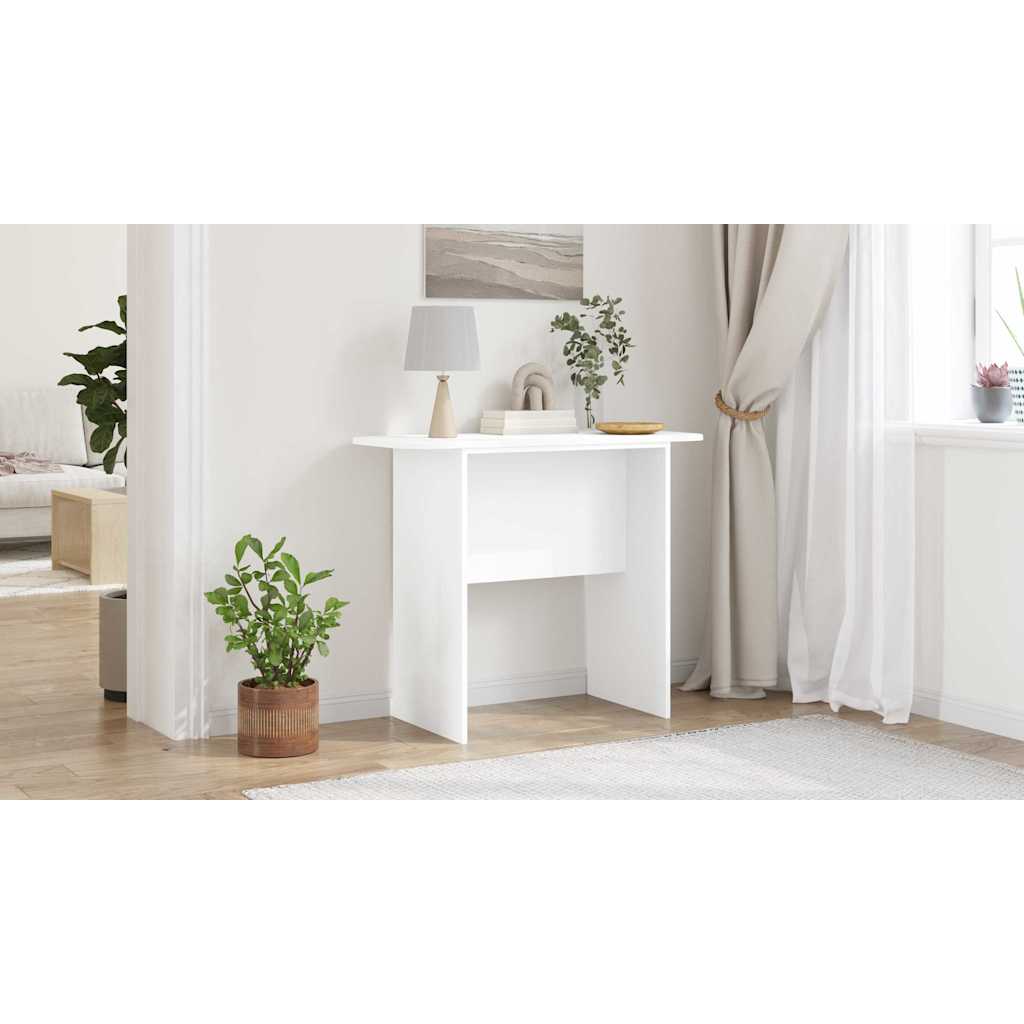 Console Table White 93 x 40 x 75 cm Engineered Wood
