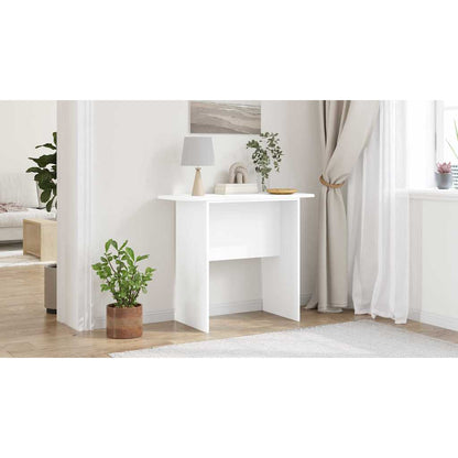 Console Table White 93 x 40 x 75 cm Engineered Wood