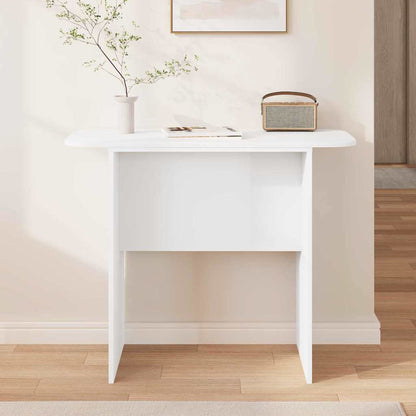 Console Table White 93 x 40 x 75 cm Engineered Wood