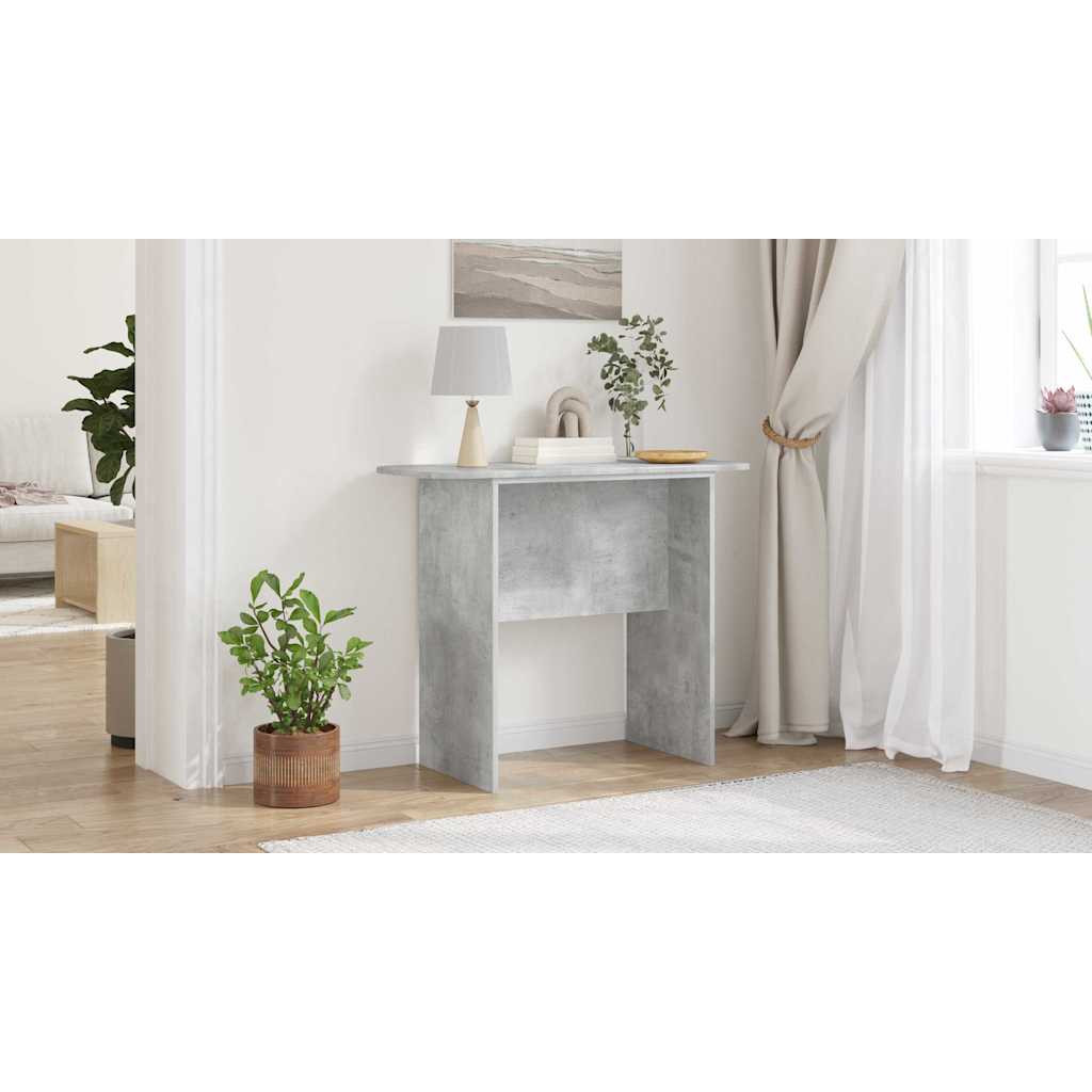 Console Table Concrete Grey 93 x 40 x 75 cm Engineered Wood
