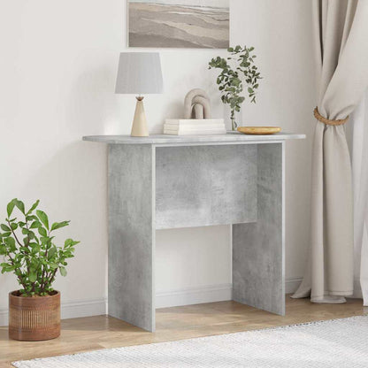 Console Table Concrete Grey 93 x 40 x 75 cm Engineered Wood