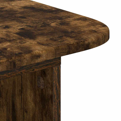 Console Table Smoked Oak 93 x 40 x 75 cm Engineered Wood