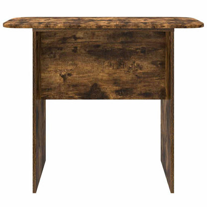 Console Table Smoked Oak 93 x 40 x 75 cm Engineered Wood