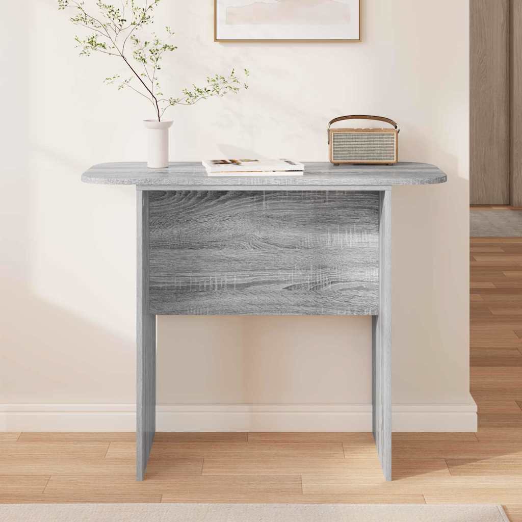 Console Table Grey Sonoma 93 x 40 x 75 cm Engineered Wood