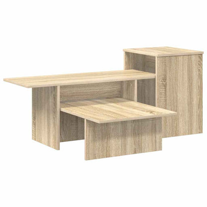 Console Table Sonoma Oak 91.5 x 35 x 38.5 cm Engineered Wood