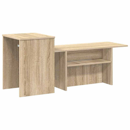 Console Table Sonoma Oak 91.5 x 35 x 38.5 cm Engineered Wood