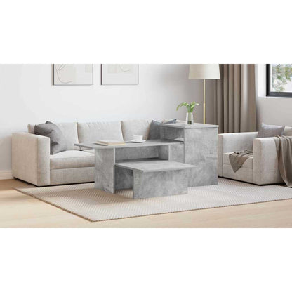 Console Table Concrete Grey 91.5 x 35 x 38.5 cm Engineered Wood