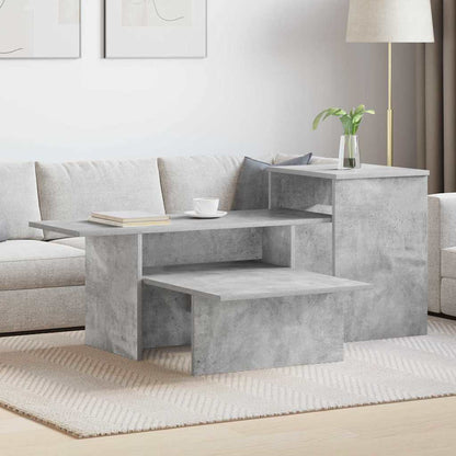 Console Table Concrete Grey 91.5 x 35 x 38.5 cm Engineered Wood