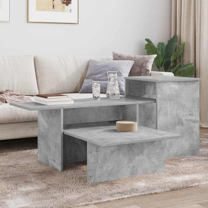Console Table Concrete Grey 91.5 x 35 x 38.5 cm Engineered Wood