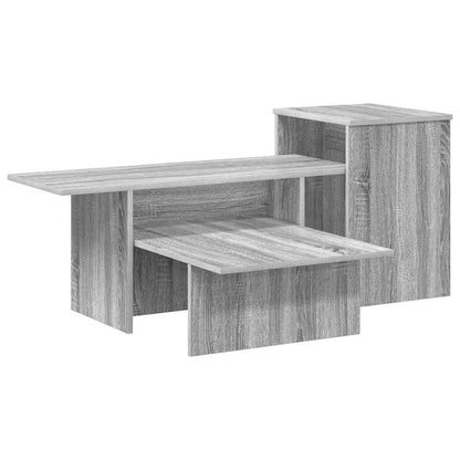 Console Table Grey Sonoma 91.5 x 35 x 38.5 cm Engineered Wood