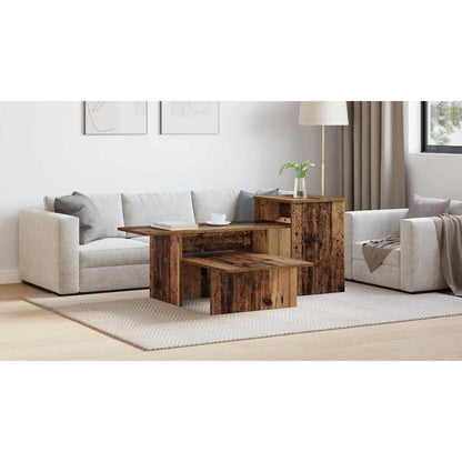 Console Table Old Wood 91.5 x 35 x 38.5 cm Engineered Wood