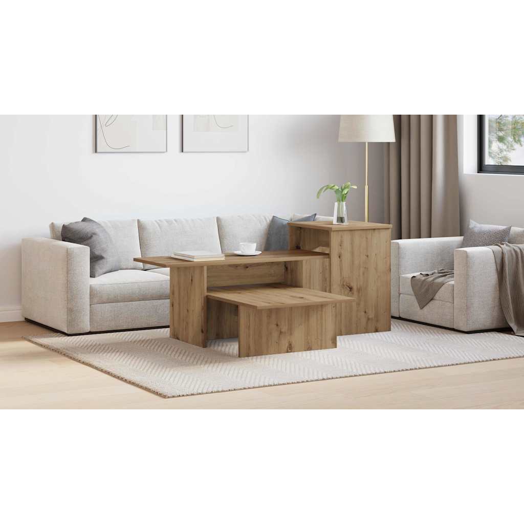 Console Table Artisan Oak 91.5 x 35 x 38.5 cm Engineered Wood