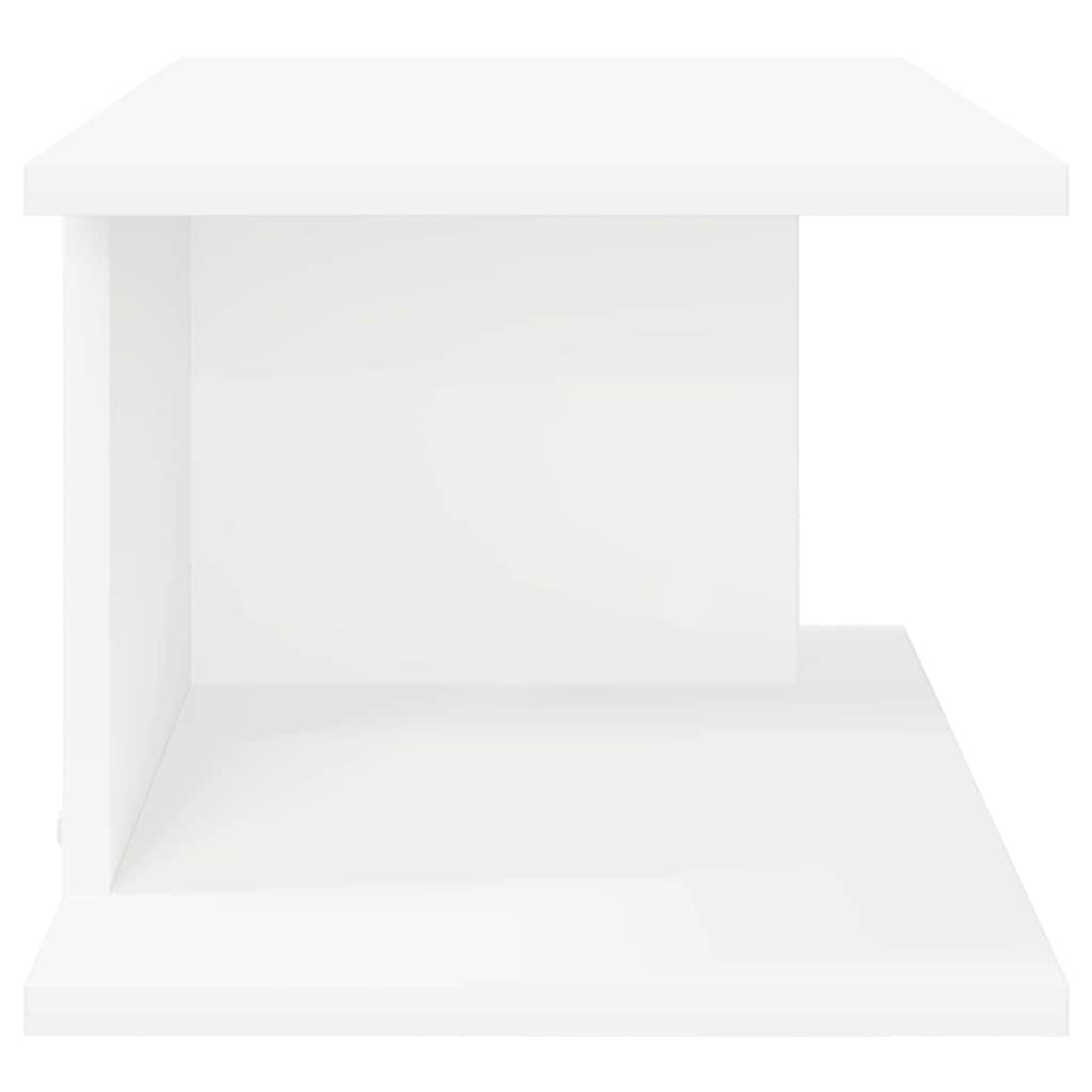 Bedside Table White 40 x 30 x 25 cm Engineered Wood