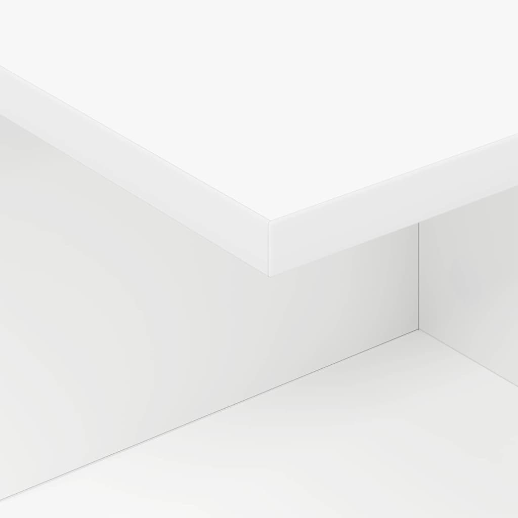 Bedside Table 2 pcs White 40 x 30 x 25 cm Engineered Wood