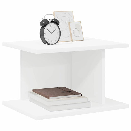 Bedside Table 2 pcs White 40 x 30 x 25 cm Engineered Wood