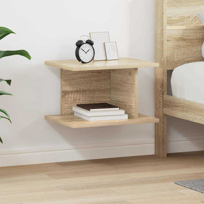 Bedside Table Sonoma Oak 40 x 30 x 25 cm Engineered Wood