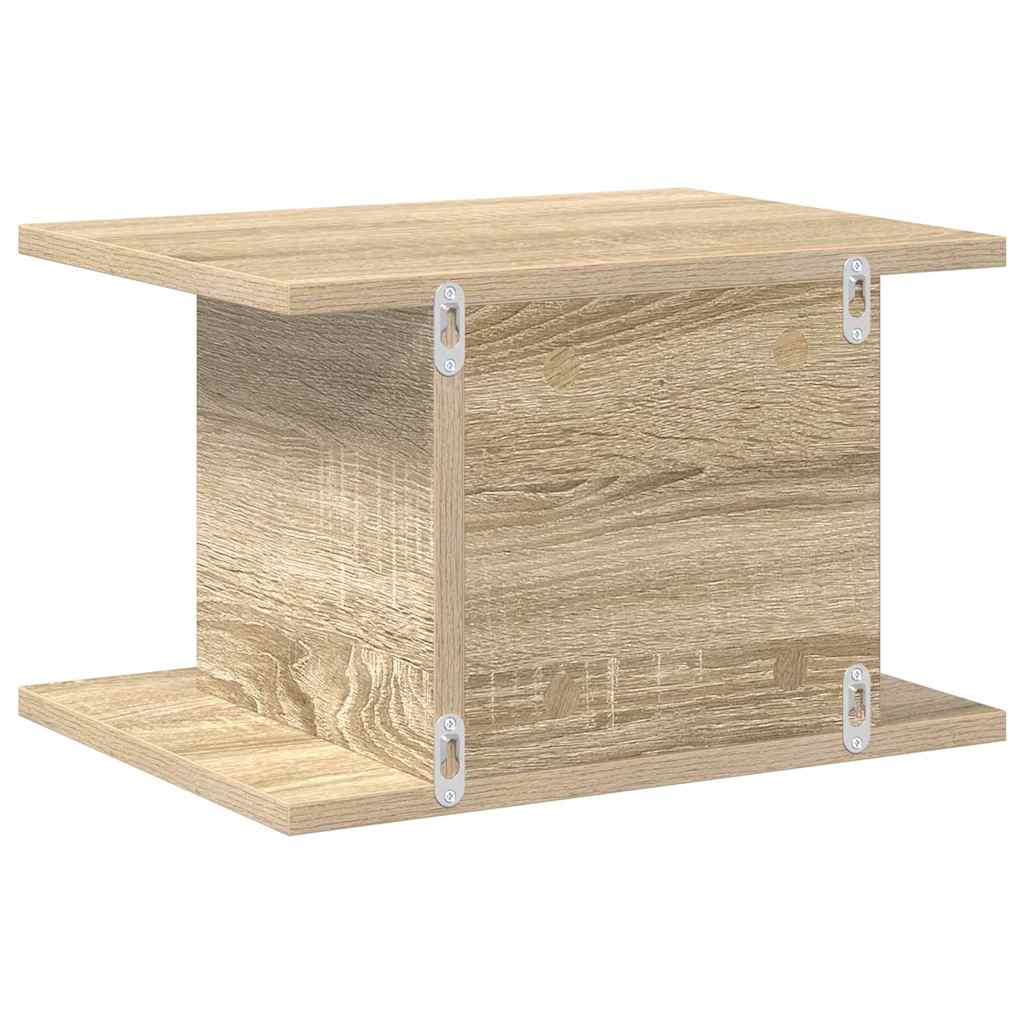 Bedside Table Sonoma Oak 40 x 30 x 25 cm Engineered Wood
