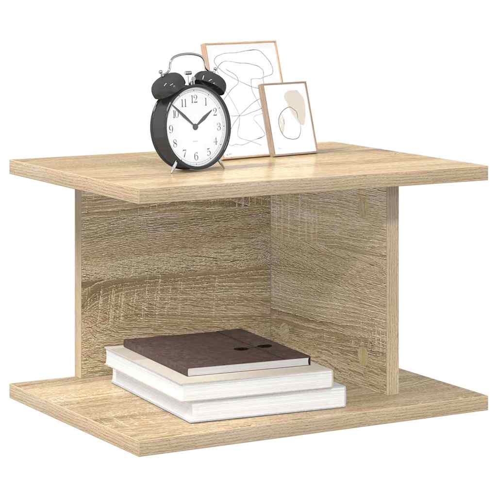 Bedside Table Sonoma Oak 40 x 30 x 25 cm Engineered Wood