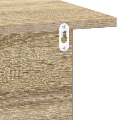 Bedside Table 2 pcs Sonoma Oak 40 x 30 x 25 cm Engineered Wood