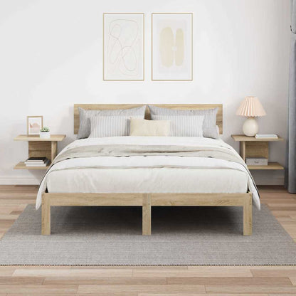 Bedside Table 2 pcs Sonoma Oak 40 x 30 x 25 cm Engineered Wood