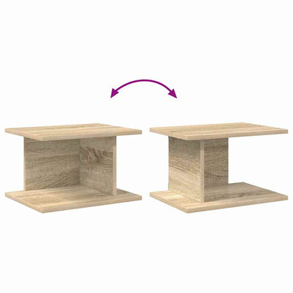 Bedside Table 2 pcs Sonoma Oak 40 x 30 x 25 cm Engineered Wood