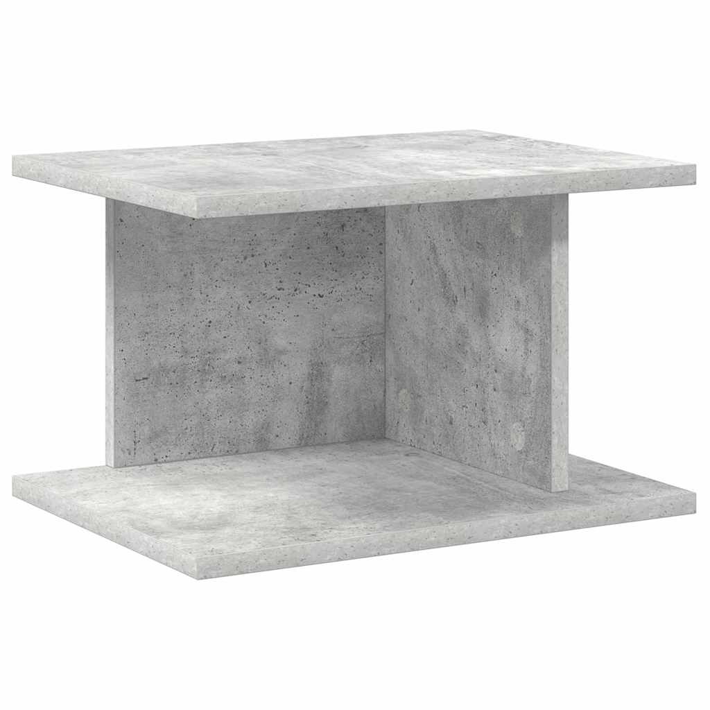 Bedside Table Concrete Grey 40 x 30 x 25 cm Engineered Wood