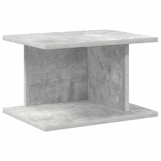 Bedside Table Concrete Grey 40 x 30 x 25 cm Engineered Wood