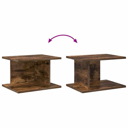 Bedside Table 2 pcs Smoked Oak 40 x 30 x 25 cm Engineered Wood