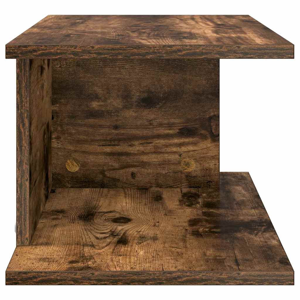 Bedside Table 2 pcs Smoked Oak 40 x 30 x 25 cm Engineered Wood