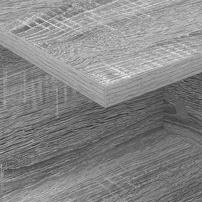 Bedside Table 2 pcs Grey Sonoma 40 x 30 x 25 cm Engineered Wood