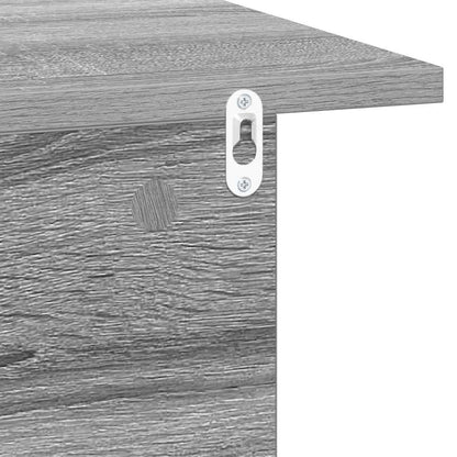 Bedside Table 2 pcs Grey Sonoma 40 x 30 x 25 cm Engineered Wood