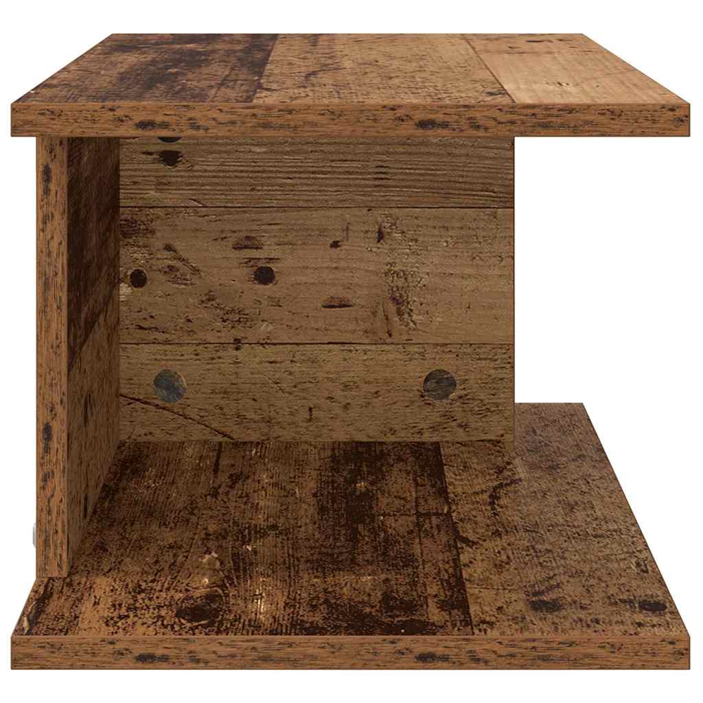 Bedside Table Old Wood 40 x 30 x 25 cm Engineered Wood